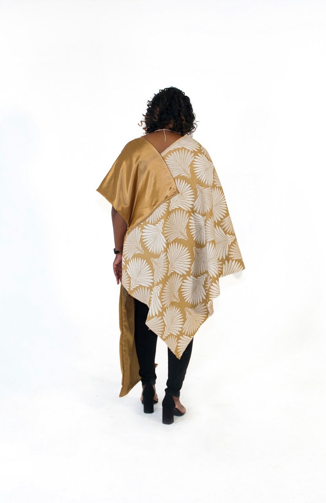 "Claire" Asymmetrical Poncho